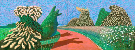 ▲May Blossom on the Roman Road – 2009