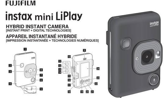 富士Instax Mini LiPlay拍立得相机