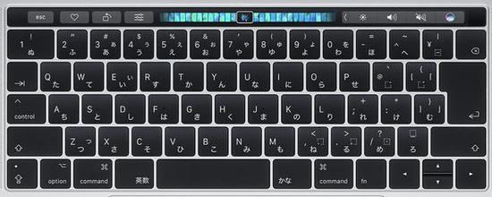 ▲ 日版 MacBook Pro 键盘