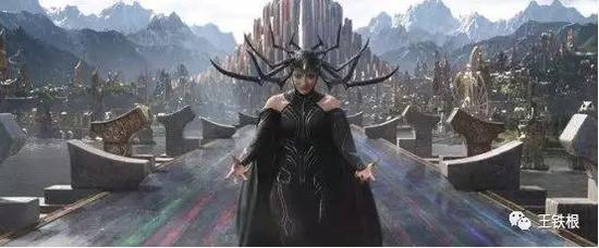 图为死亡女神海拉在阿斯加德
