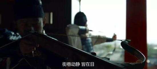 望楼上还设了弩手