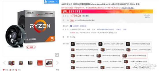 AMD Ryzen 3 2200G