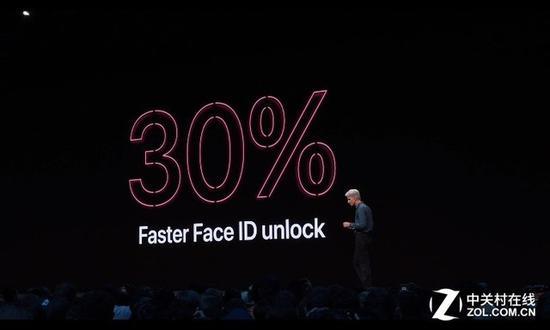 Face ID解锁速度提升30%