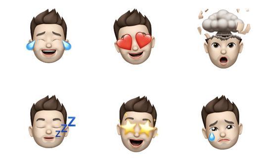 ▲ 动态 emoji 可以看做简化版的 VR,虚拟人物有了真实人物的面部深度信息数据