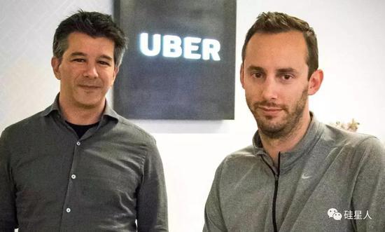 Uber前CEO和Levandowski 图:AP