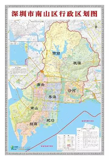 (根据深圳市规土部门,粤海街道辖区面积14.23平方公里,不包括海岛)