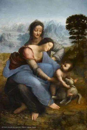 《圣母、圣子与圣安妮》,1510-1513年;