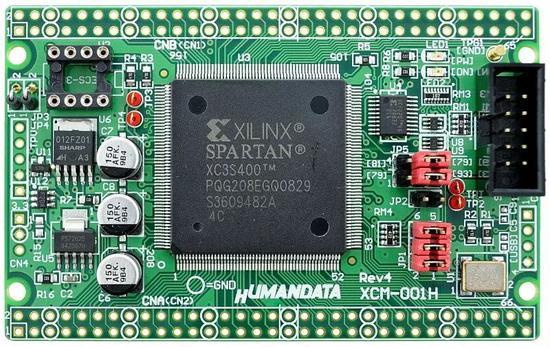 Xilinx的Spartan系列FPGA芯片 图片来自网络,版权属于作者
