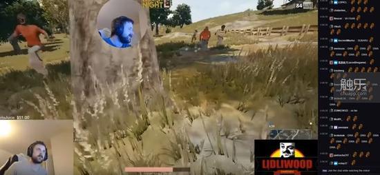 粉丝赤手空拳追着Forsen,并高喊电影里的台词
