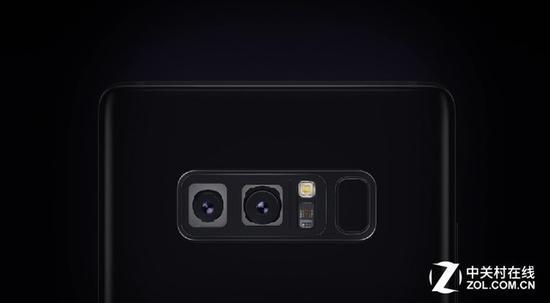 支持双OIS光学防抖的三星盖乐世Note8