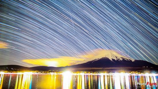 Canon Eos 5D mark III,24mm,F2.0,15秒,ISO1600,数张叠加