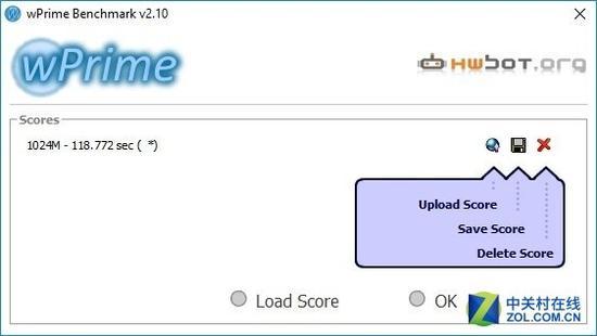 锐龙7 1700 移动版 Wprime