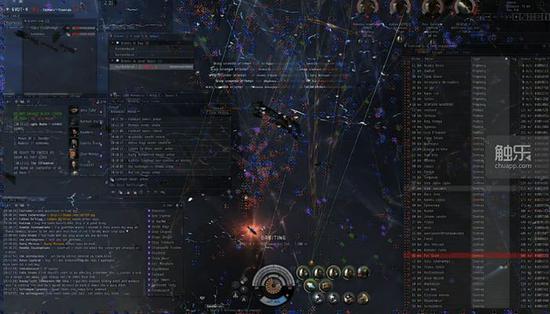 真实会战中玩家的操作界面