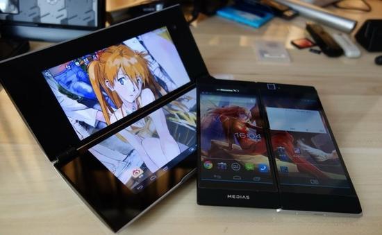 索尼Tablet P和NEC N-05E(图片来自网络)