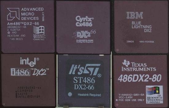 在586(Pentium)问世前 AMD是Intel众多红颜中最甜的那个
