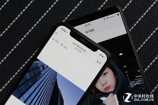 vivo X20Plus屏幕指纹版对比iPhone X