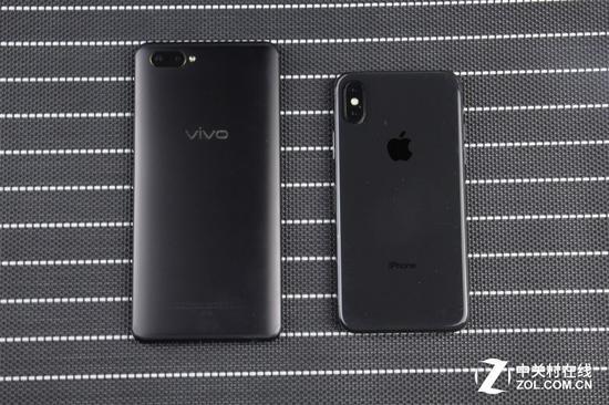 vivo X20Plus屏幕指纹版对比iPhone X
