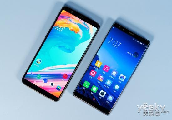 努比亚Z17S与一加5T
