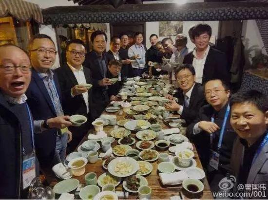 图:16年的“丁家餐”请来了互联网的半壁江山