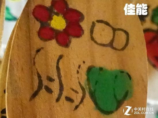 佳能100%区域截图