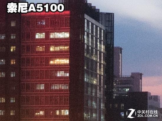 索尼ISO 3200成像100%截图