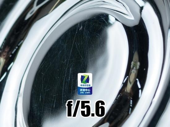 紫边绿边问题从f/5.6开始基本消失