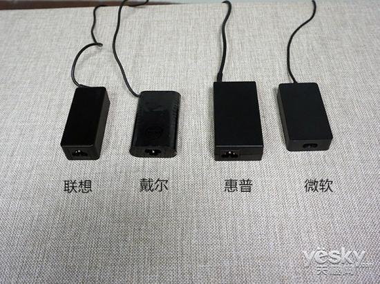四款电源形状对比