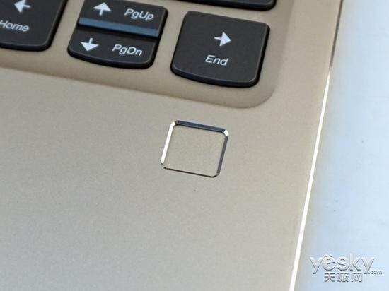 联想IdeaPad 720s采用的是指纹识别模块