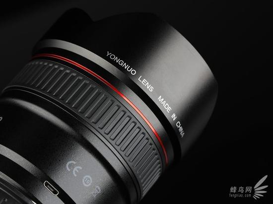 YONGNUO LENS MADE IN CHINA 的标文彰显中国制造