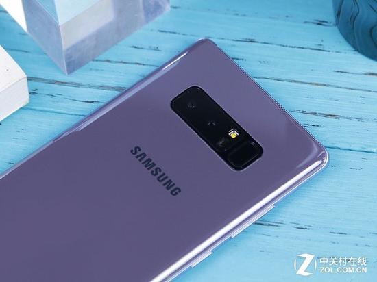三星盖乐世 Note8后置指纹识别