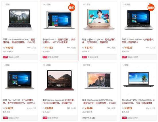 千元本销量不错意味着有一定规模的用户群体