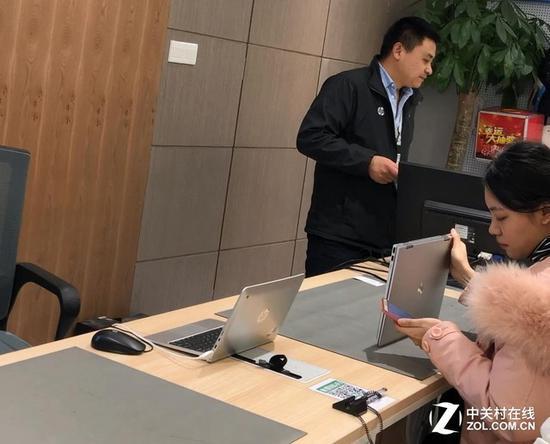 惠普前台接待人员仅有一名是制约维修时间的主要因素
