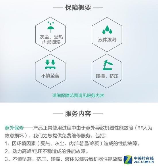 京东的意外保修,为我们提供了三包之外的额外保证