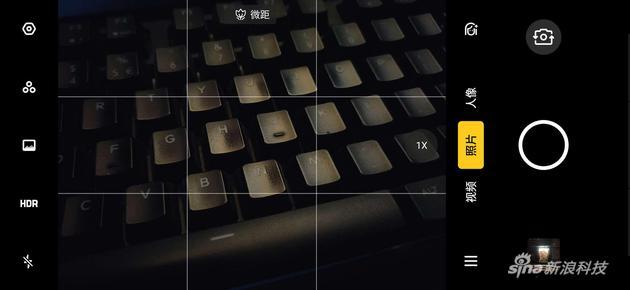 Reno拍照界面