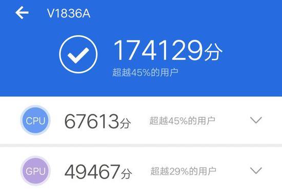 安兔兔跑分超过17万