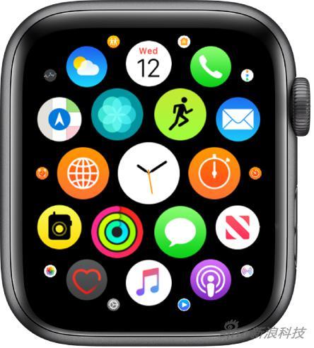Apple Watch的应用图标界面