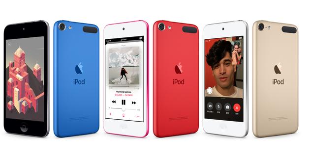 新iPod touch的六种配色
