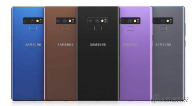 据说Note9有这么多种颜色