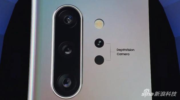 三星Note10后置三摄像头+景深摄像头