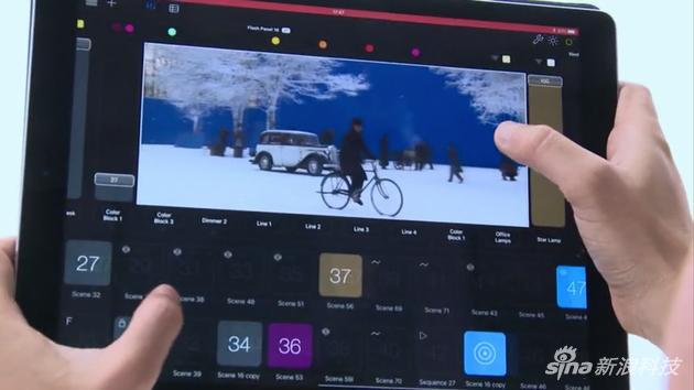 iPad Pro在片场地应用