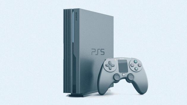 PS5概念图(来自:WinFuture,viaBGR)