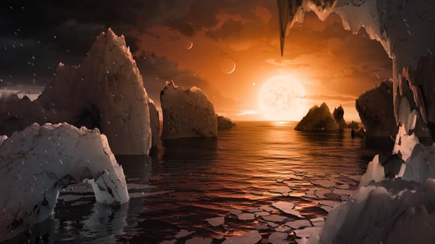 一支研究小组对迄今为止所有TRAPPIST-1系统行星的观察进行了综述,他们指出,依据前期观察结果,该恒星系统中的行星存在大气层。