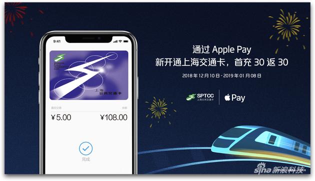 北京雨上海的Apple Pay快捷交通卡优惠
