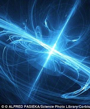 在量子力学中,一对亚原子粒子可以以一种看不见的形式,跨越时空,相互联结在一起。