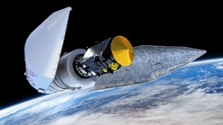 图1发射升空后,整流罩抛离,“ExoMars”探测器开始脱离火箭独立工作