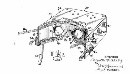 Morton Heilig的Telesphere Mask专利
