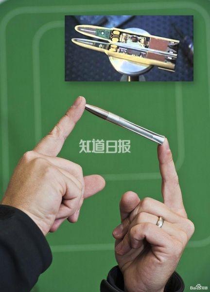 桑迪亚国家实验室的制导子弹实弹尺寸和内部结构照片