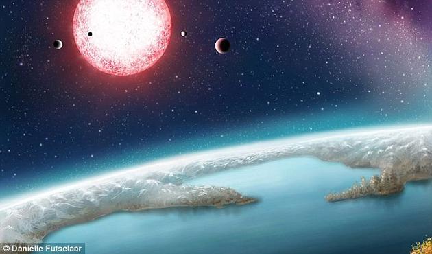 在这份包含20个行星的名单中就包括Kepler-186f,这是一颗在2014年被首次发现的系外行星。凯恩教授等领衔的一个研究小组从4000多颗行星目标中筛选出大约200颗位于宜居带内的系外行星体