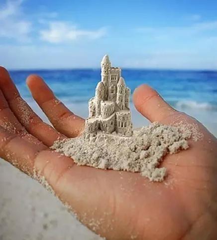 掺水的沙团