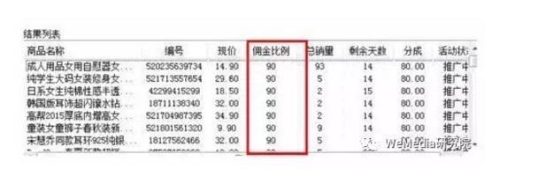 通过淘客软件进行购买的高佣金产品